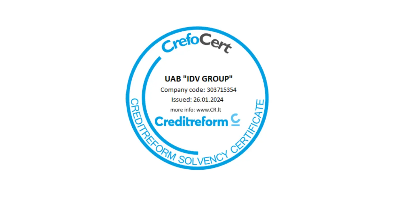 crefocert sertifikas IDV Group