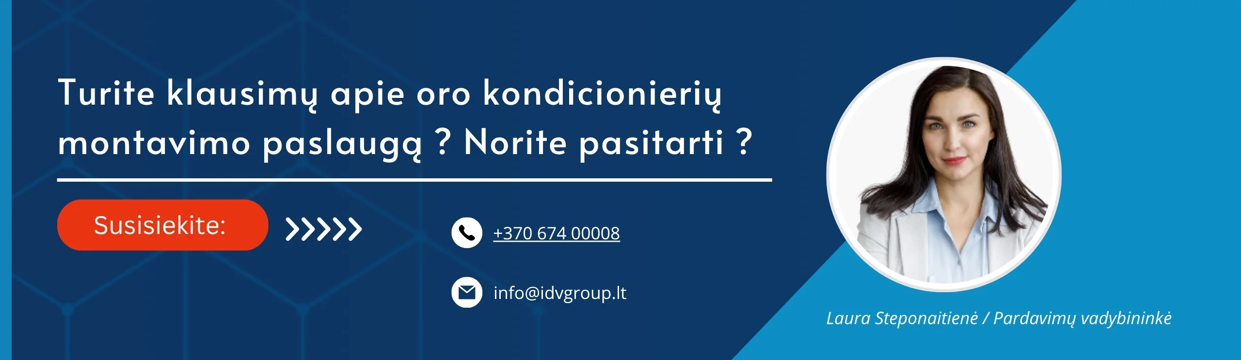 kondicionieriu montavimas kontaktai