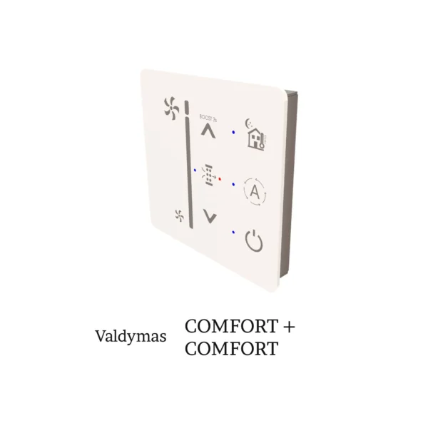 Xvent comfort valdymas