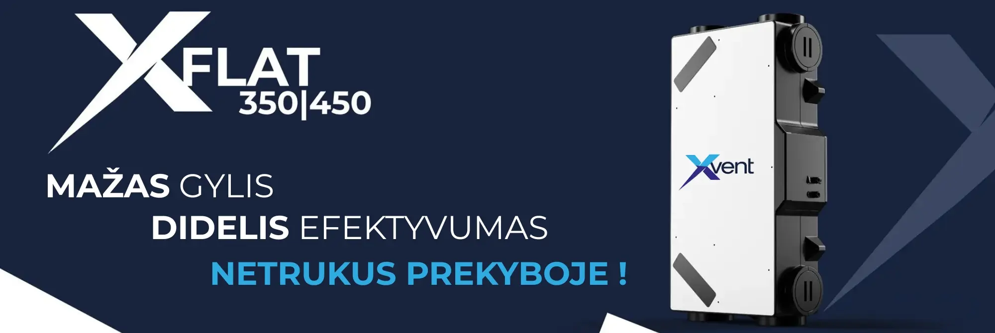 xflat 350 450 rekuperatorius