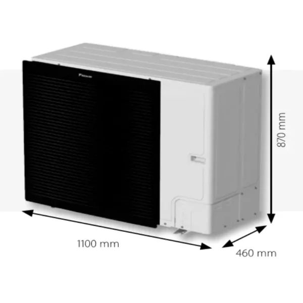 daikin altherma 3 R lauko blokas
