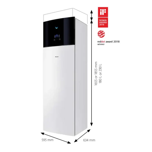 daikin altherma 3 R vidinis blokas