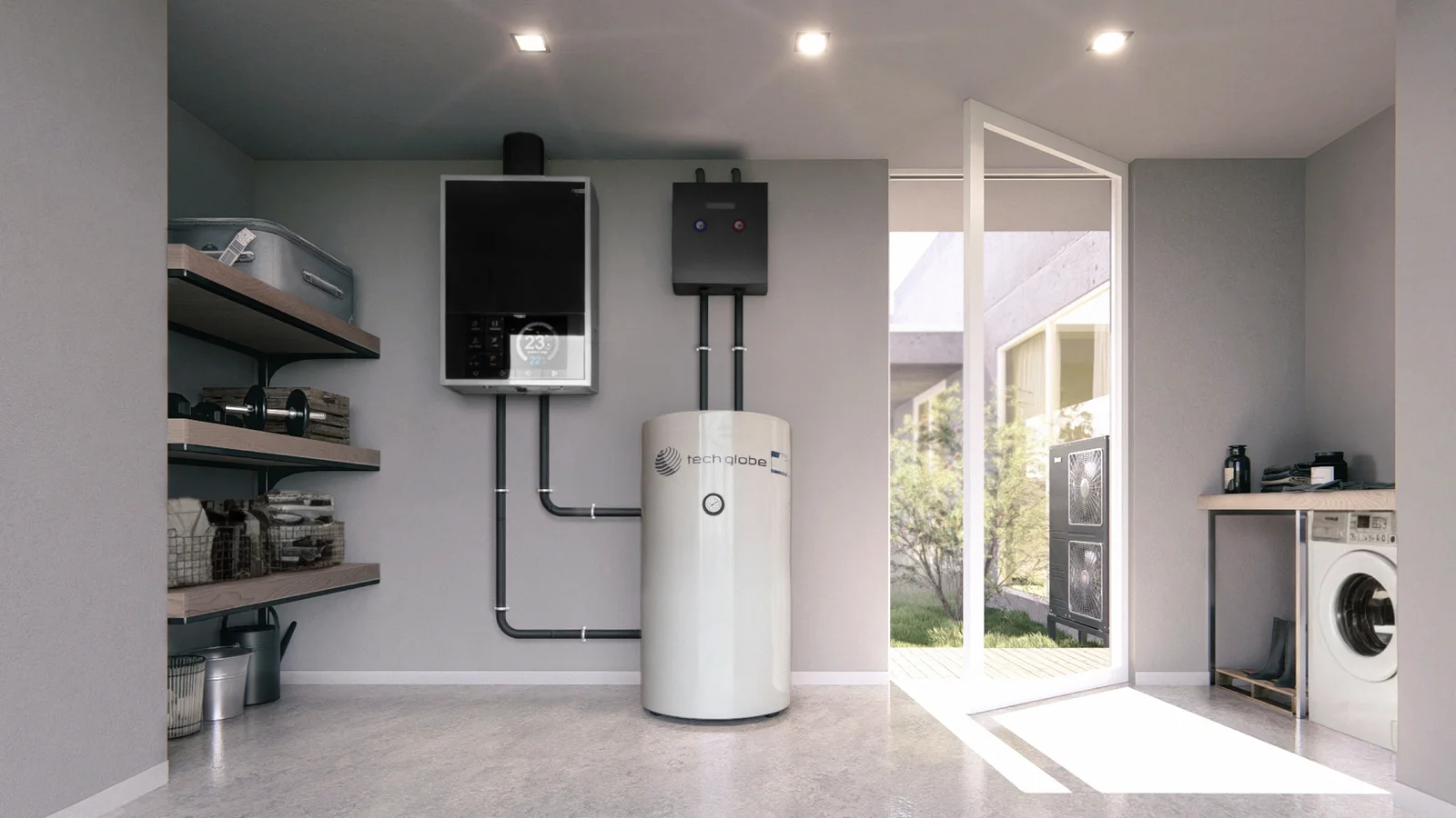 buferine talpa gera kaina