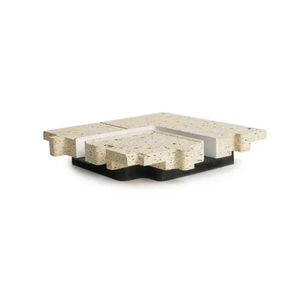 Muliažas plyšiniam priglaistomam difuzoriui ERGOVENT LINEO Pro Puzzle 1 plyšys 20mm STATUS kampas - Image 2