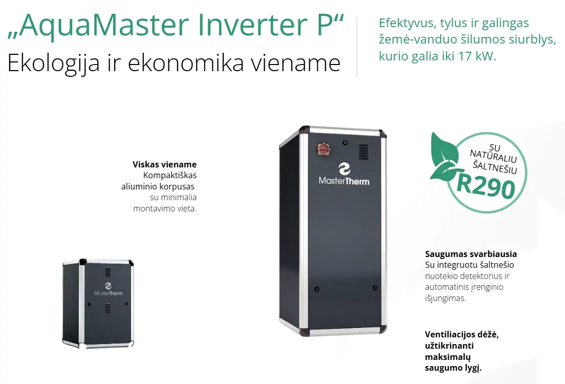 mastertherm geoterminis