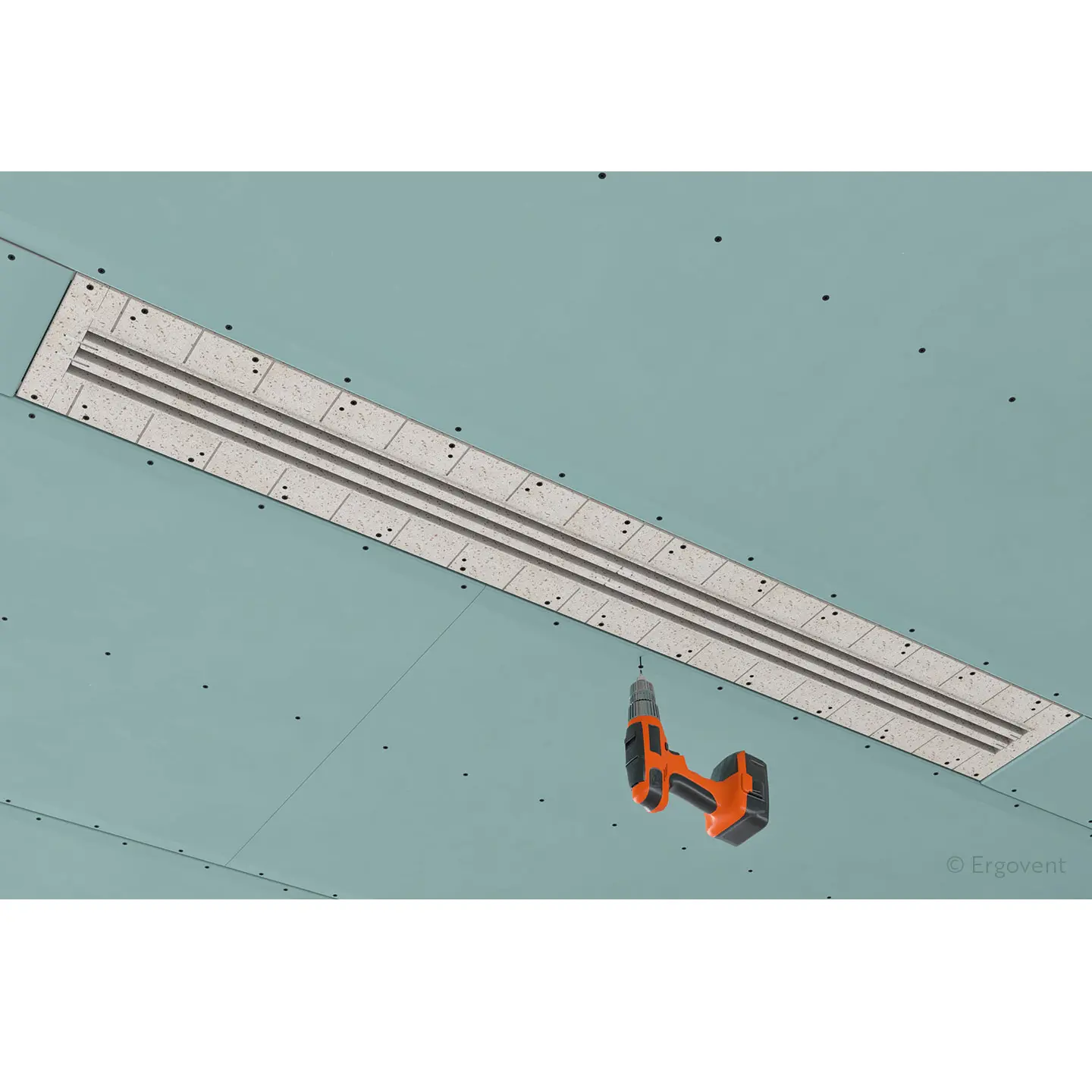 Plyšinis priglaistomas difuzorius Ergovent LINEO PRO CONDI 160 - Image 7